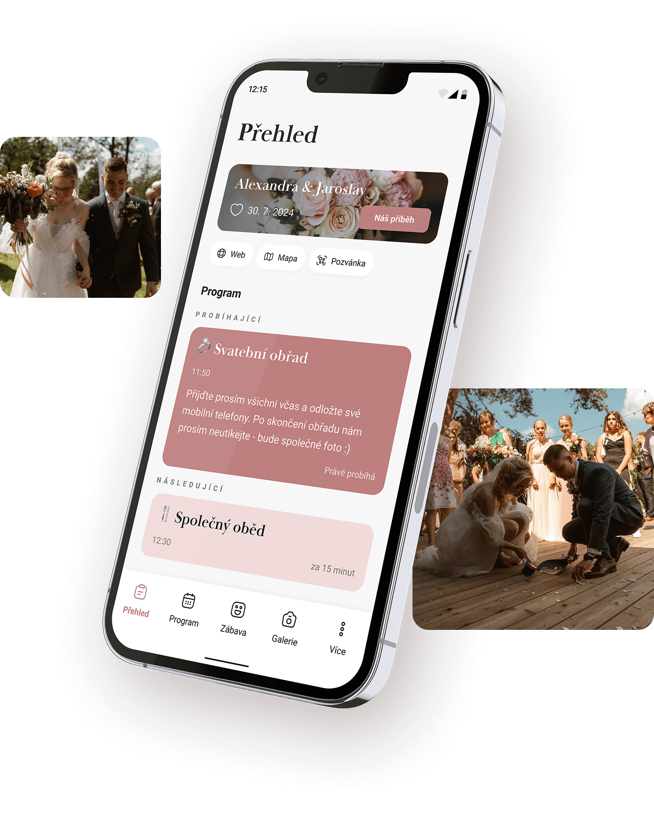 Wedding App Preview